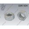 Nakrętka 6-kt M10-10 fl Zn DIN 934
