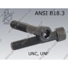 Śr. imbusowa npgw 5/8-UNC×3 1/2"-12.9 surowe ANSI B18.3 (~ISO4762)
