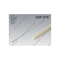 Pręt gwint. M24×1000-PA6 DIN 976
