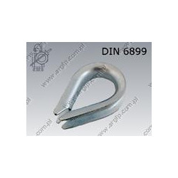 Kausza do liny 18 oc.B ~DIN 6899 B