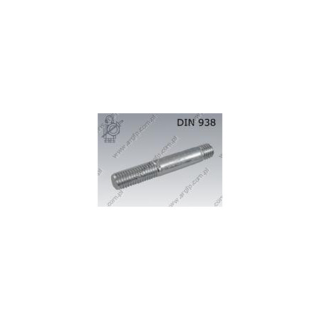 Śruba dwustr. (1d) M12×35-8.8 oc.B DIN 938