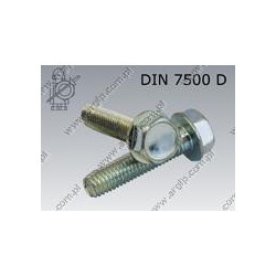 Wkr. samoformuj. M 4×12 oc.B ~DIN 7500 DE
